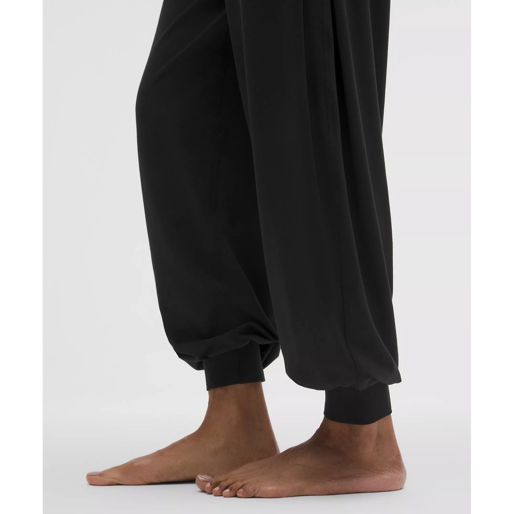 Lululemon-Rulu Drapey Oversized High-Rise Yoga Jogger-Black - Picture 7 of 7